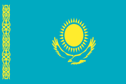 پرچم کشور قزاقستان